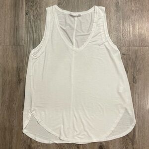 Double Zero I Have To Go Be Awesome V-Neck Tank - Size Medium